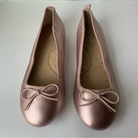 Cat & Jack Shoes Girls Stacy Slipon Ballet Flats Cat Amp Jack